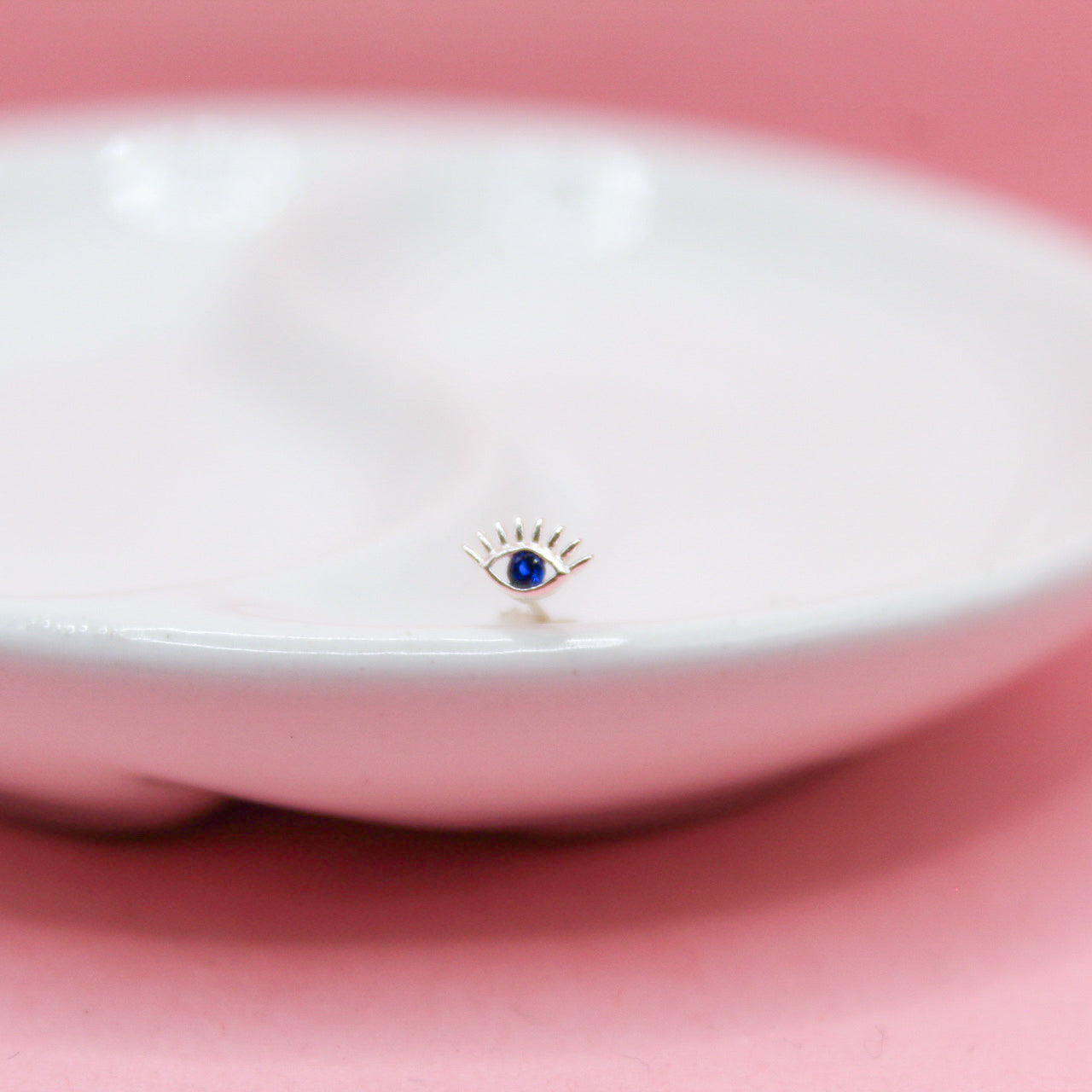 NOSTRIL OJO AZUL .925