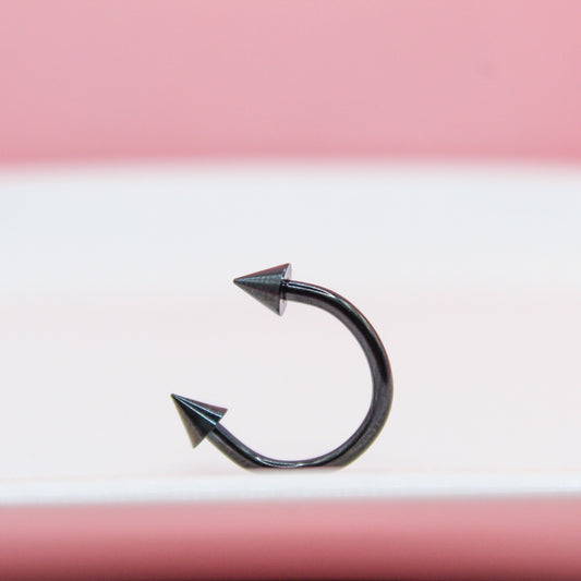 SEPTUM NEGRO PICO GRANDE 316L