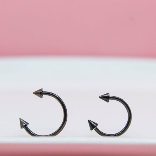 SEPTUM NEGRO PICO MEDIANO 316L