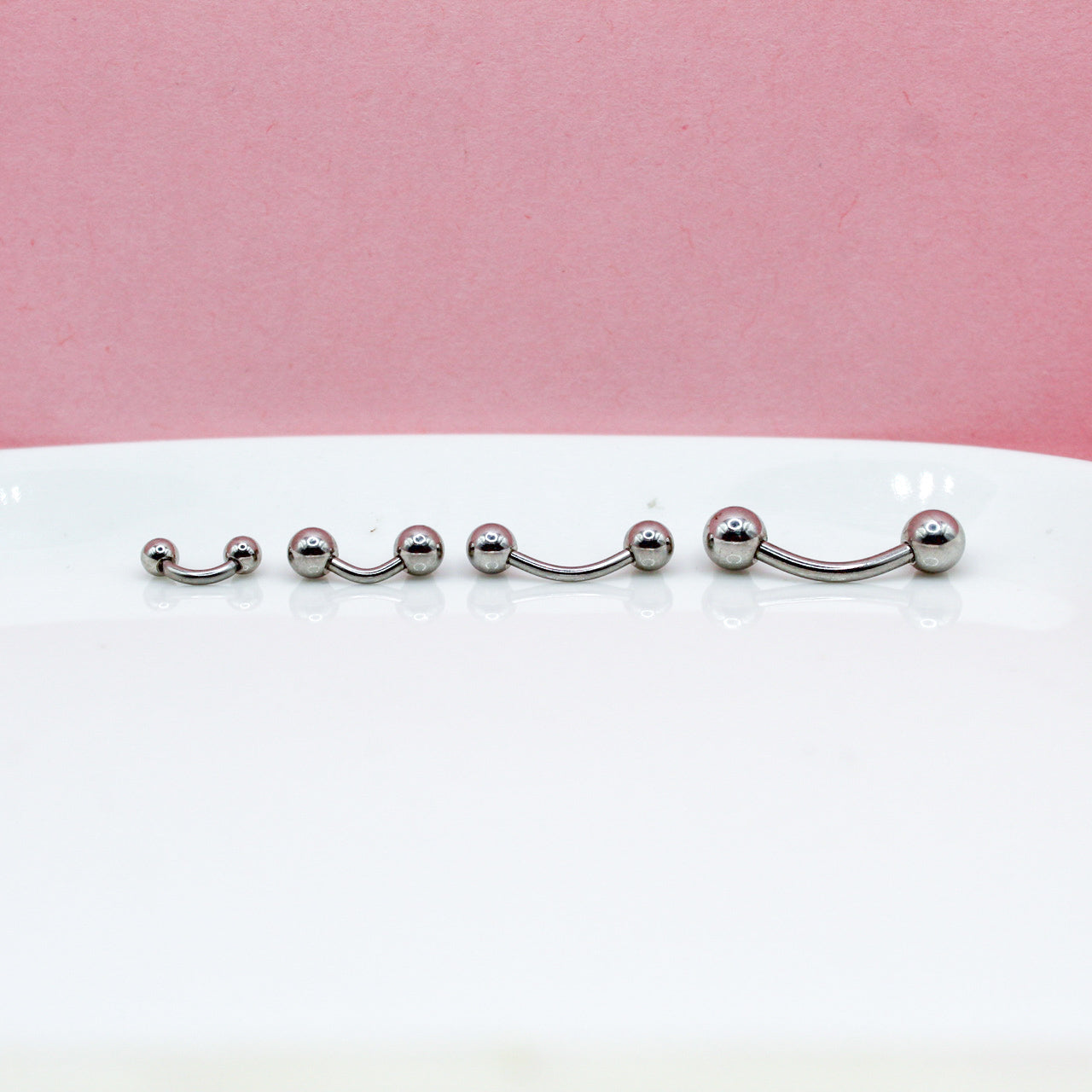 BANANA PLATEADA BOLA GRANDE 316L