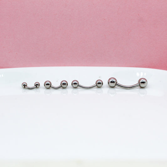 BANANA PLATEADA BOLA GRANDE 316L