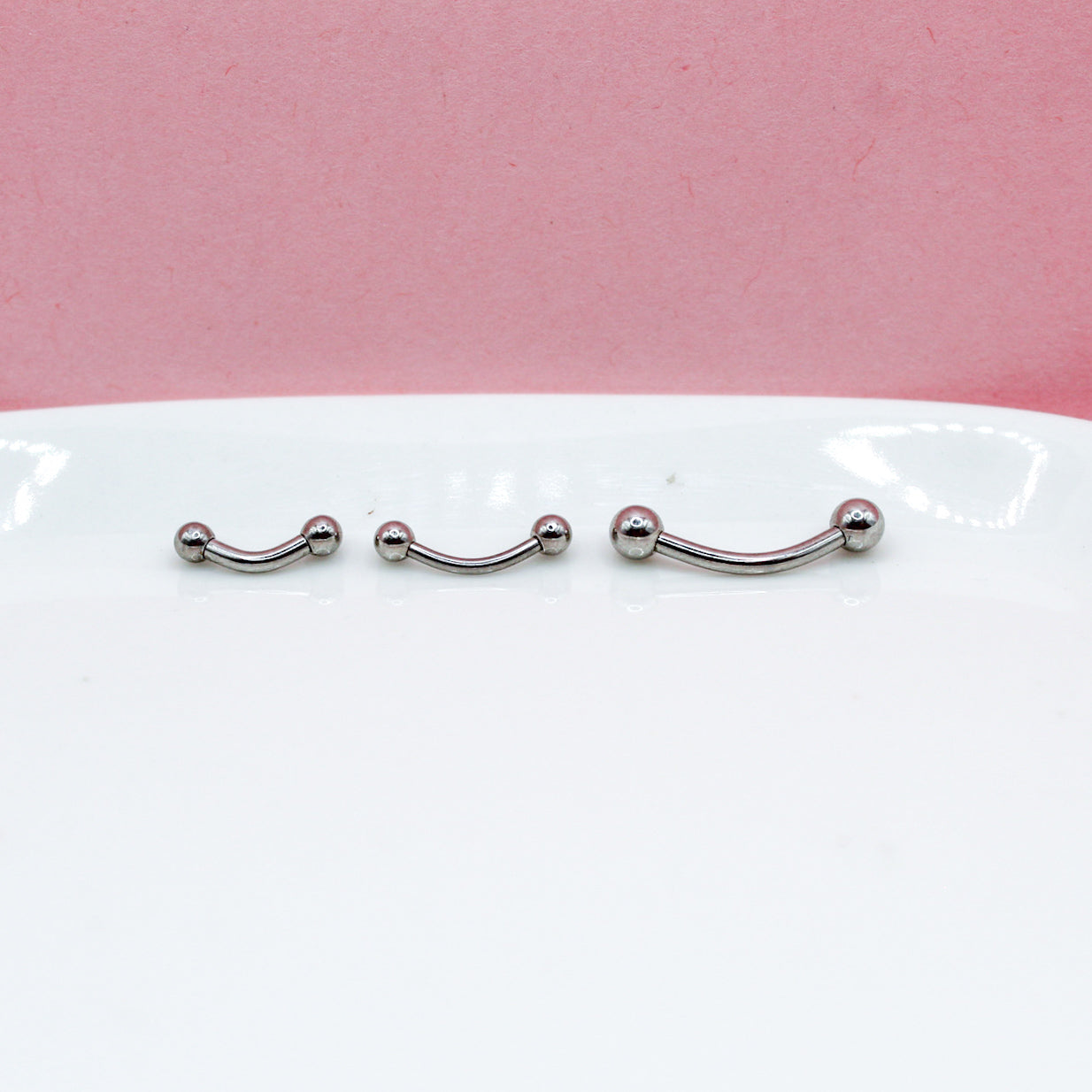 BANANA PLATEADA BOLA MEDIANA 316L