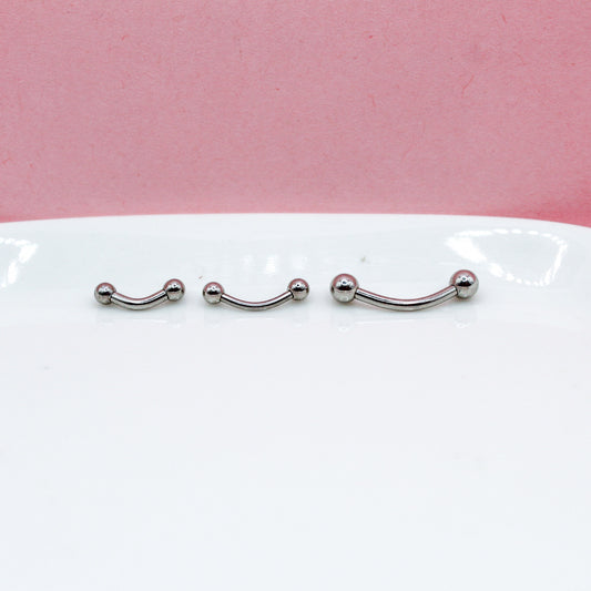 BANANA PLATEADA BOLA MEDIANA 316L