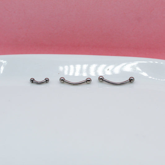 BANANA PLATEADA BOLA CHICA 316L