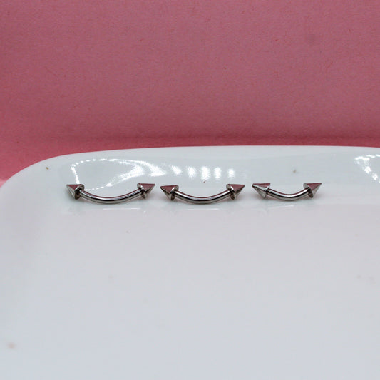 BANANA PLATEADA PICO MEDIANO 316L