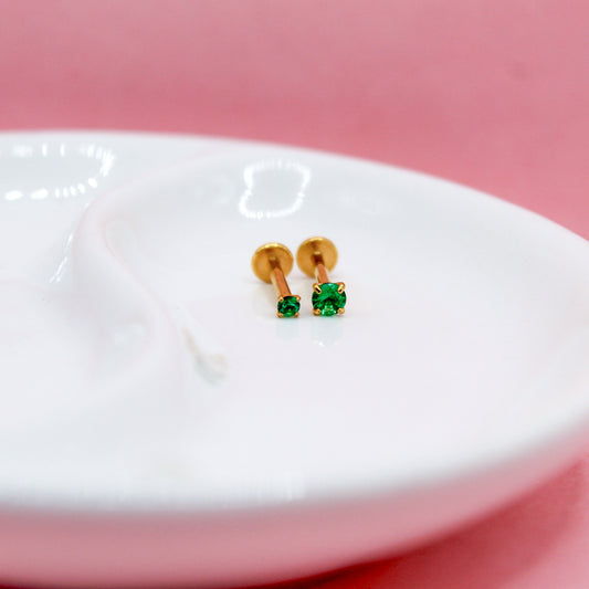 ZIRCONIA BRILLO VERDE 316L