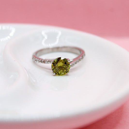 ANILLO SULTANITA REDONDA PLATA ITALIANA .925