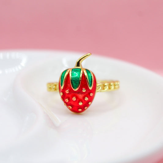 ANILLO FRESA BANDA CADENA