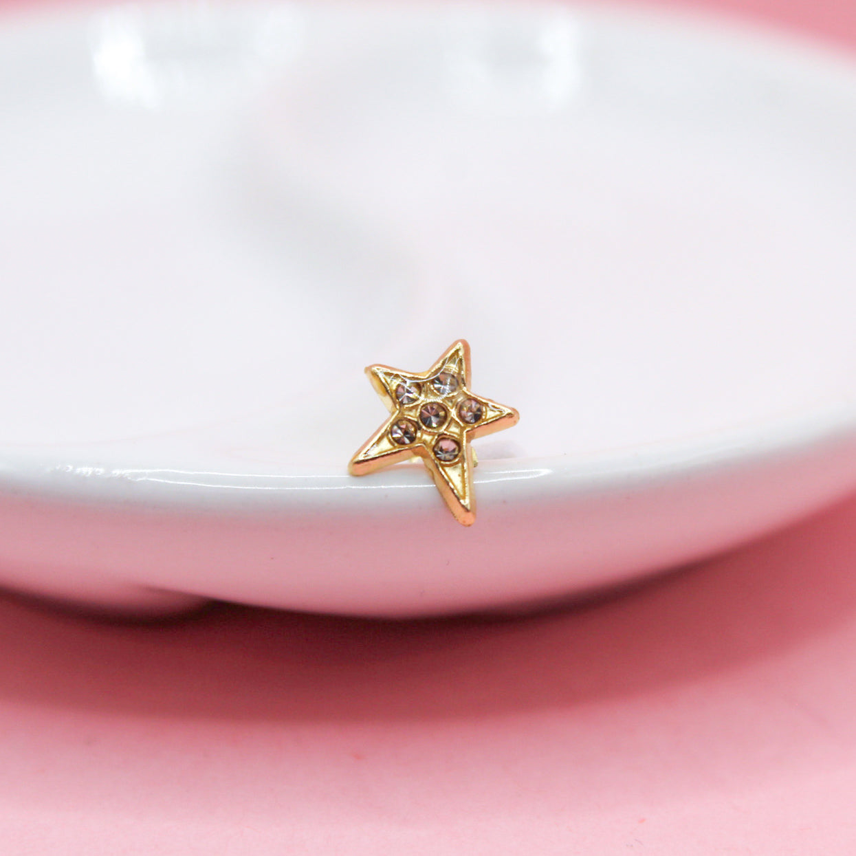 ESTRELLA ZIRCONIAS 10K