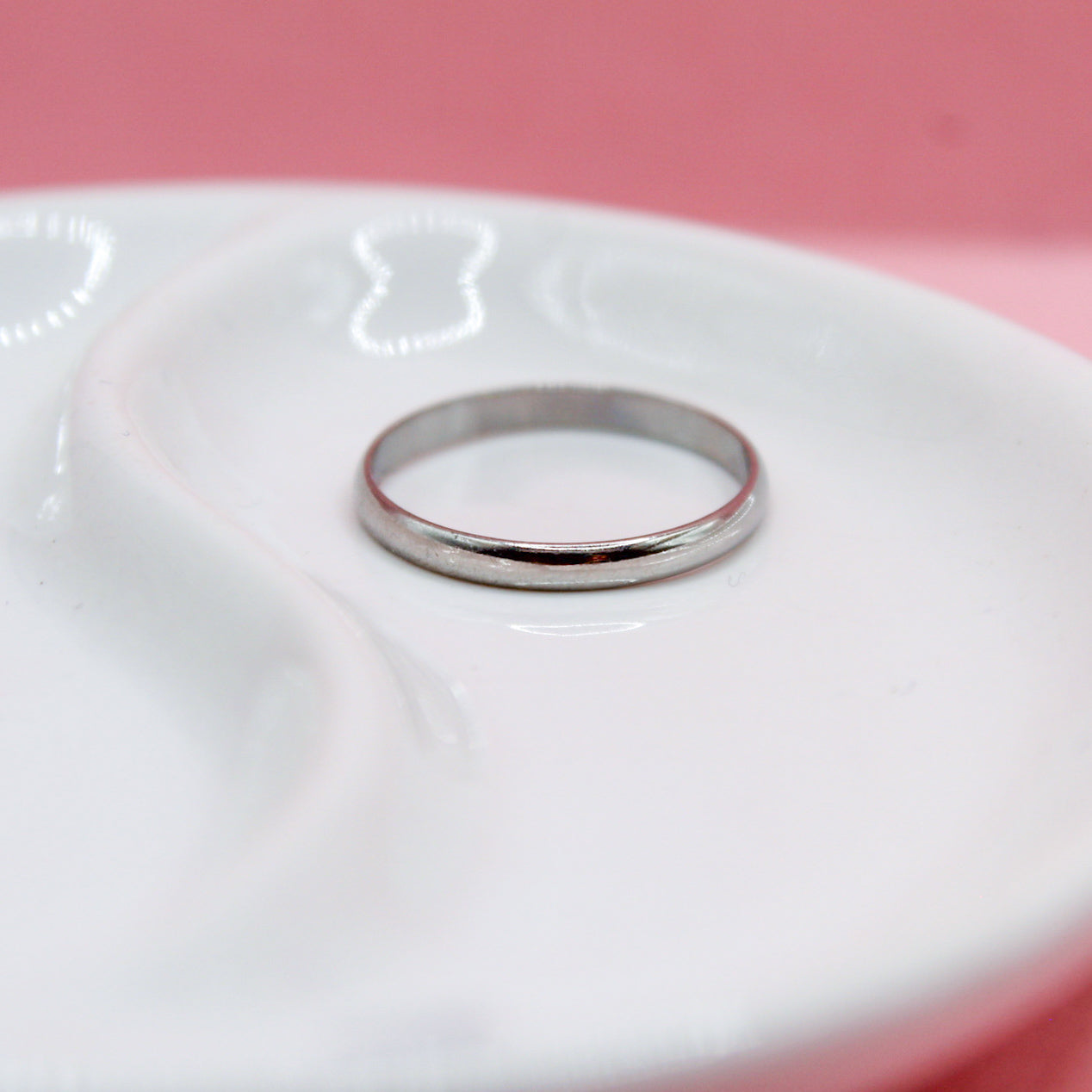 ANILLO PLATEADO LISO