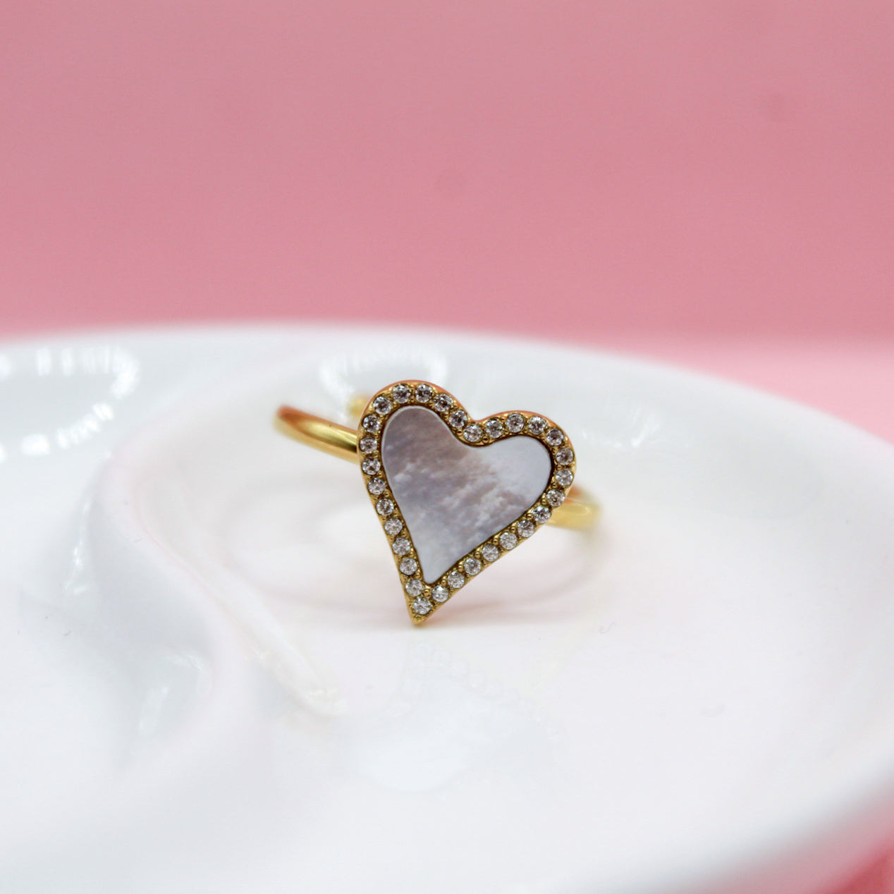 ANILLO CORAZÓN CON ZIRCONIAS