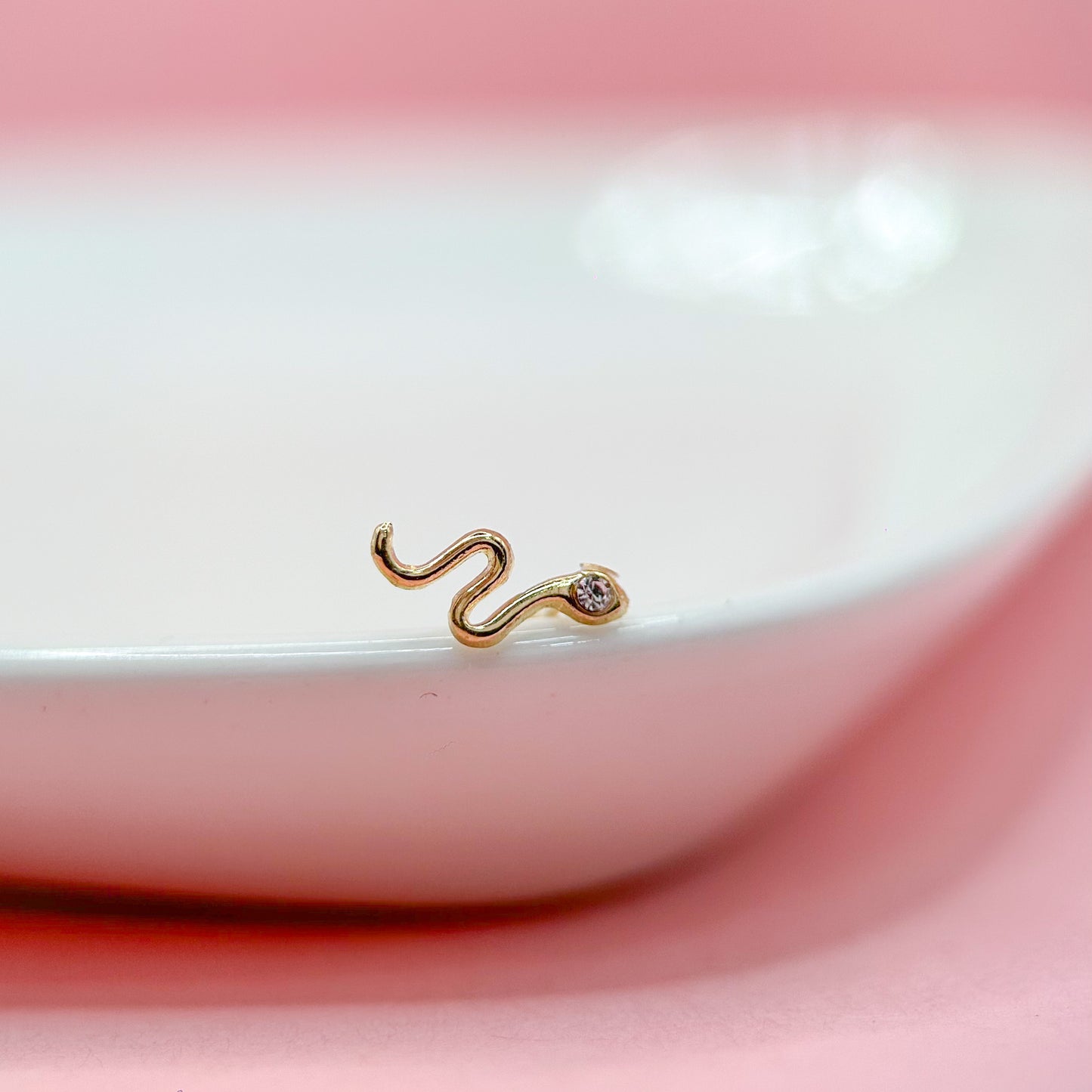 SERPIENTE ZIRCONIA 10K