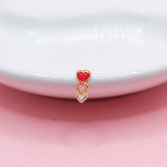 LINEA CORAZONES ROSAS 10K