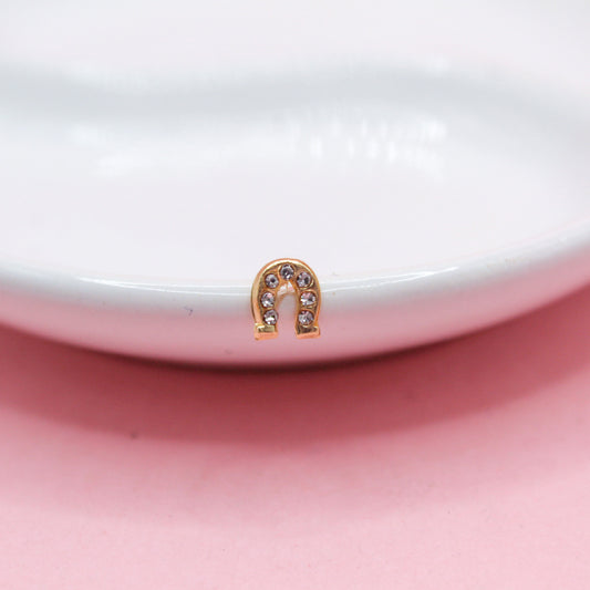 HERRADURA ZIRCONIA 10K