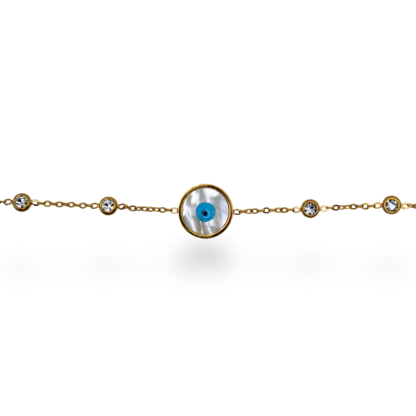 PULSERA OJO GRANDE AZUL