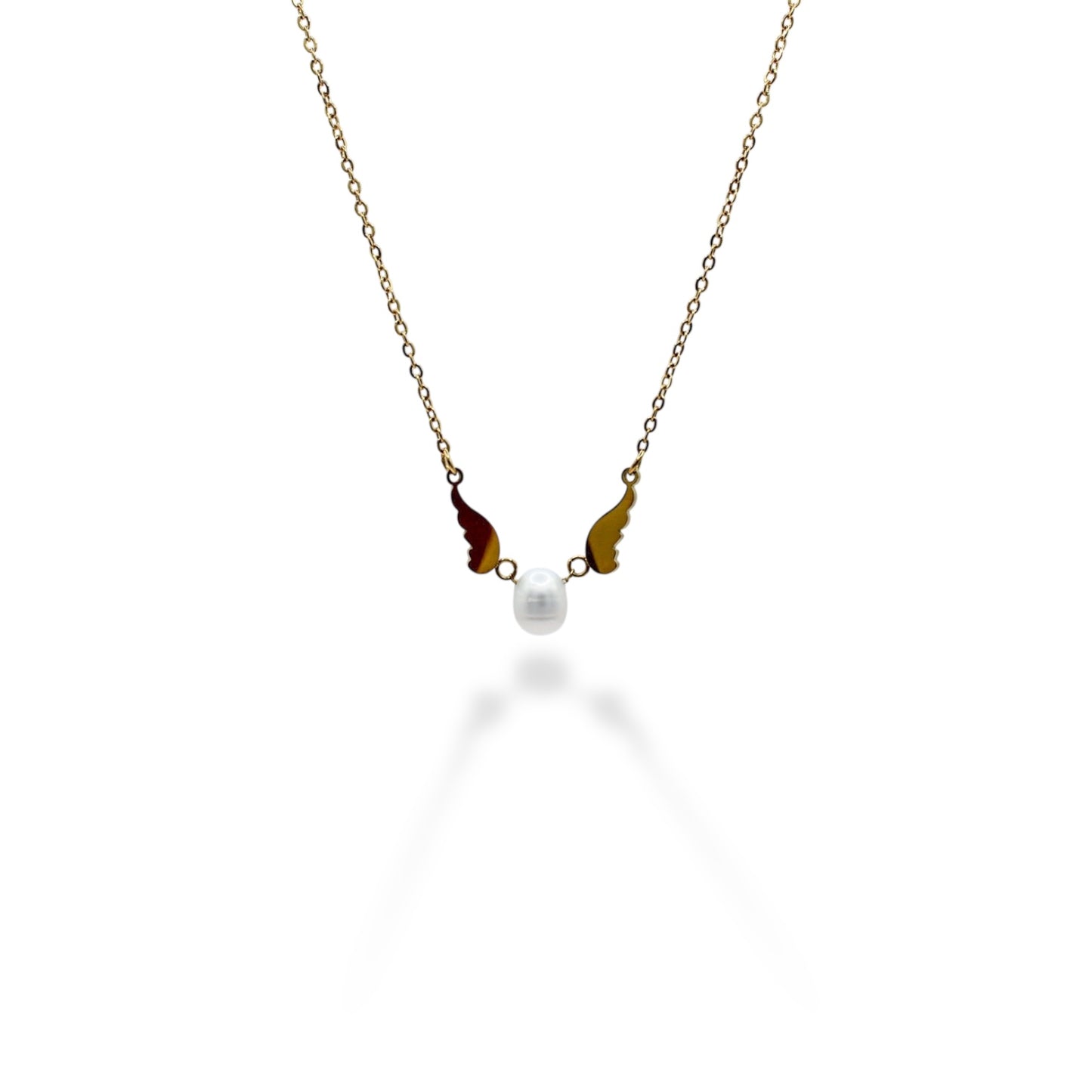 COLLAR ALAS CON PERLA