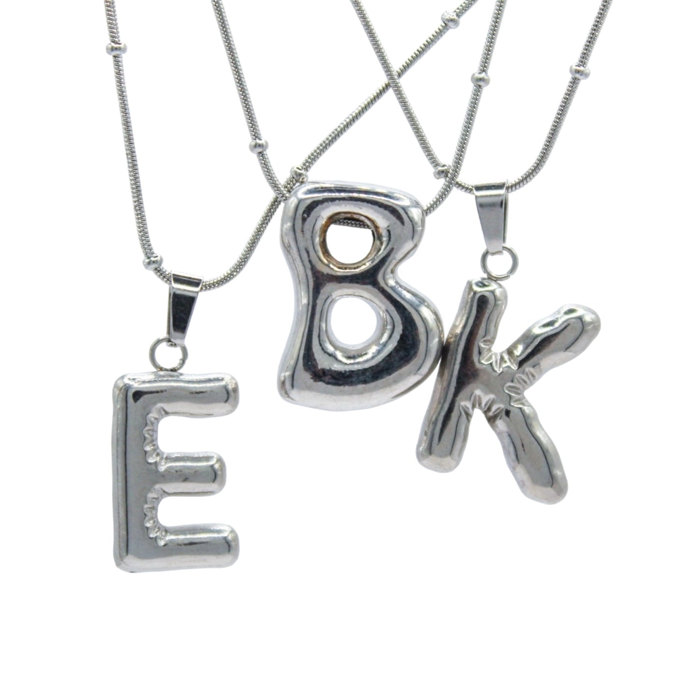 INICIAL LETRA CHUNKY PLATEADA