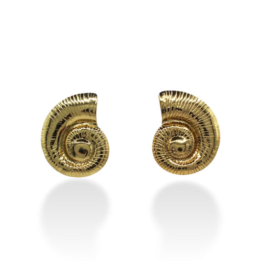 ARETES CARACOLA PUNTA ARRIBA