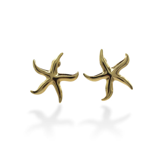 ARETES ESTRELLA PICOS DOBLADOS