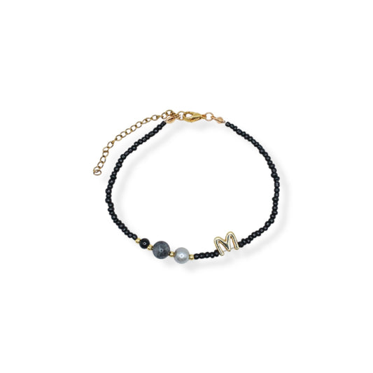 PULSERA CHAQUIRA CON INICIAL