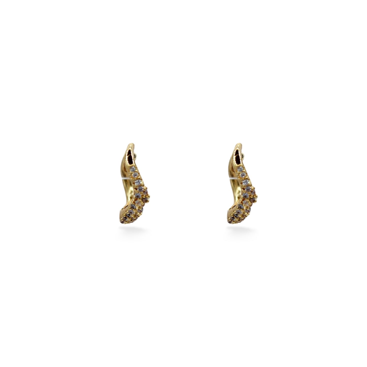 ARRACADAS CHUECAS ZIRCONIAS