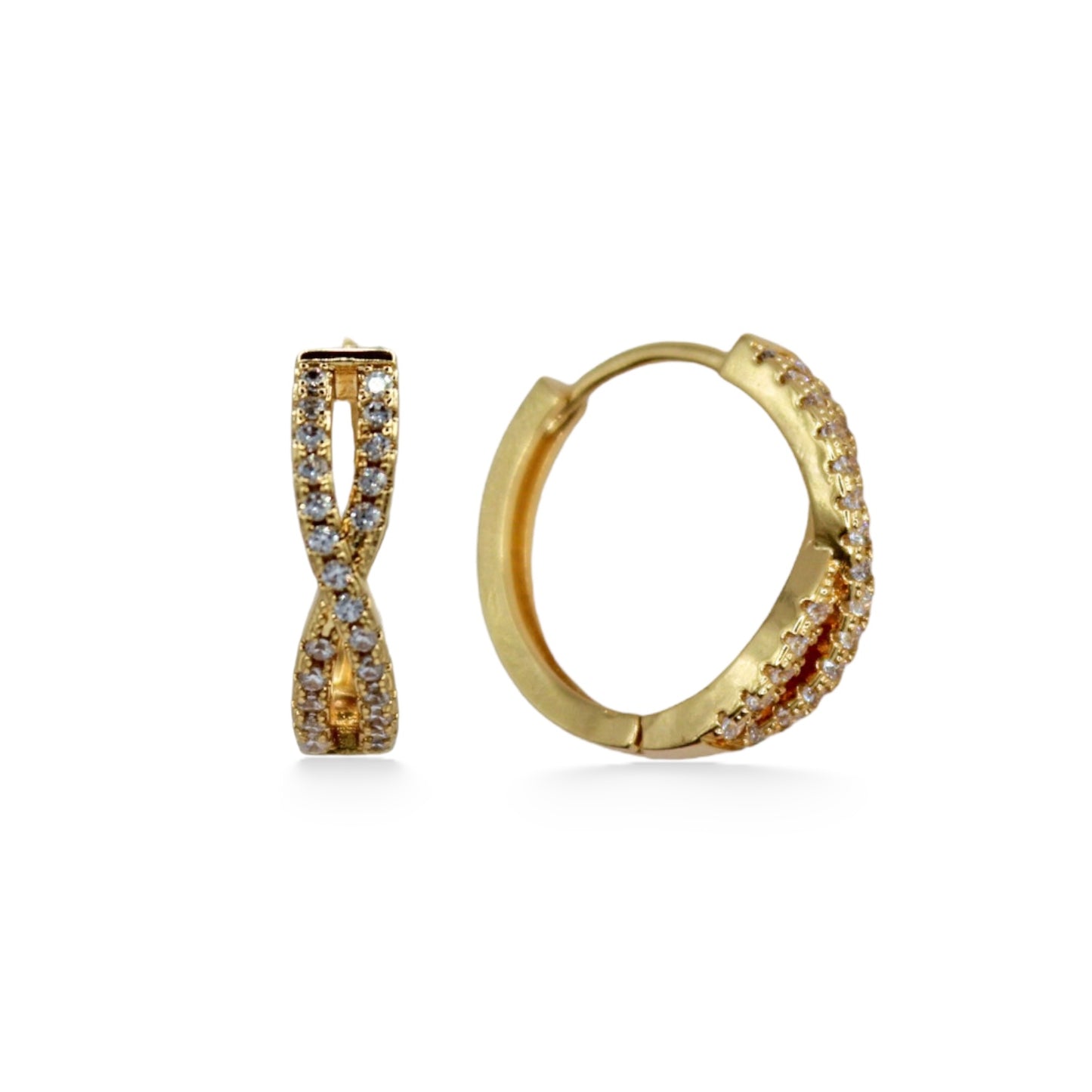 ARRACADAS X CON ZIRCONIAS