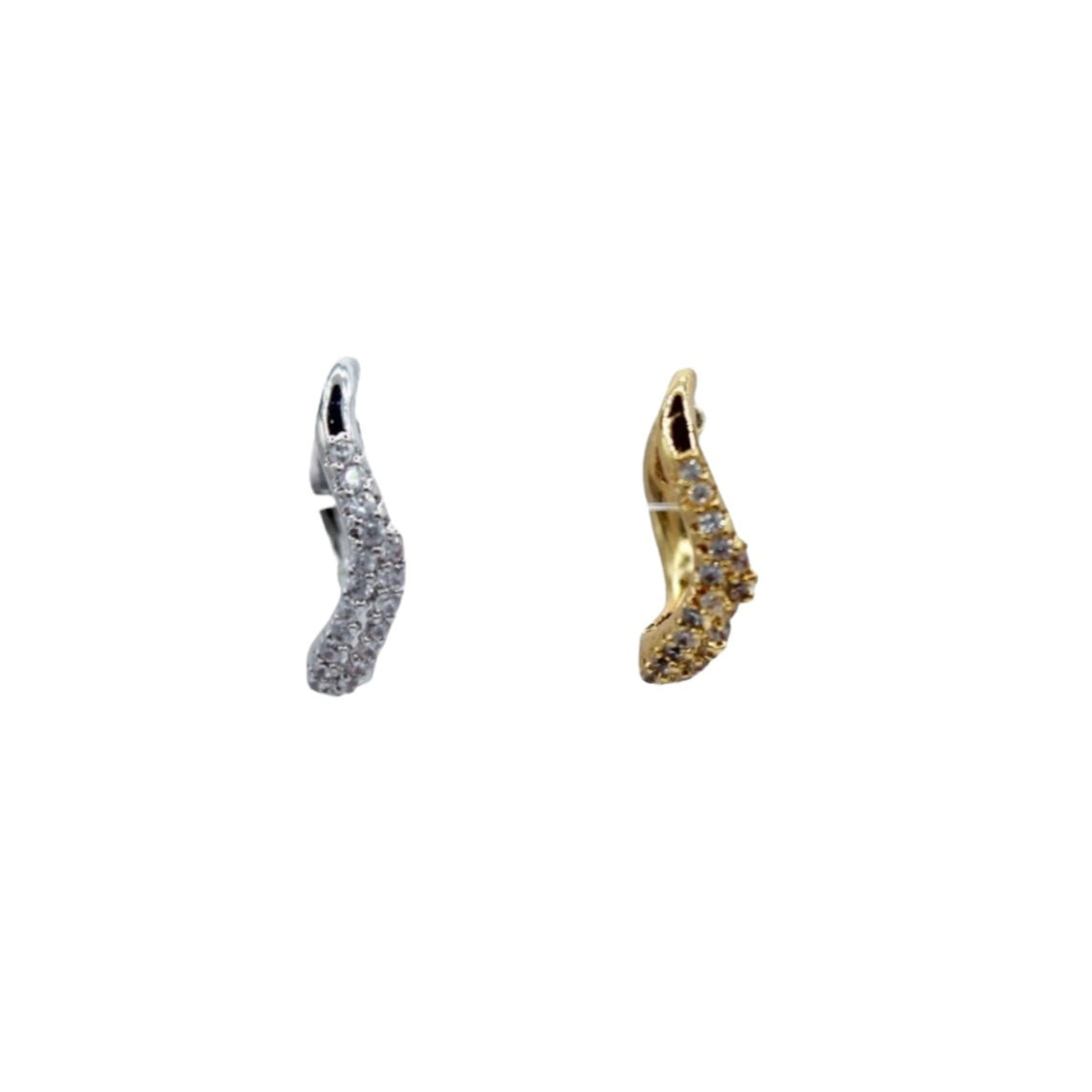 ARRACADAS CHUECAS ZIRCONIAS