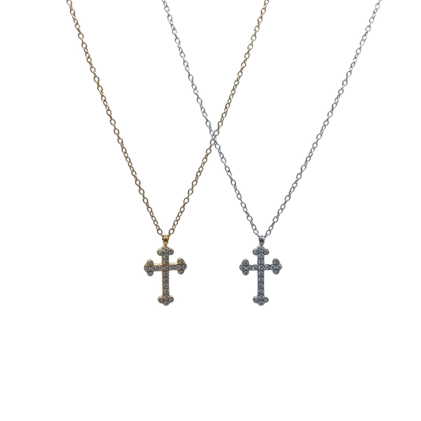 COLLAR CRUZ ZIRCONIAS